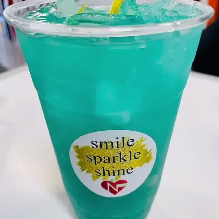Blue loaded tea from our Instagram