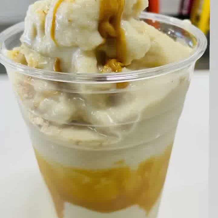 Mazapan protein shake with whipped cream — from Love Nutrition Tracy's Instagram